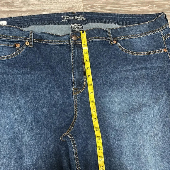 Torrid Source of Wisdom Slim Boot Denim Stretch Jeans 30 - Picture 5 of 14
